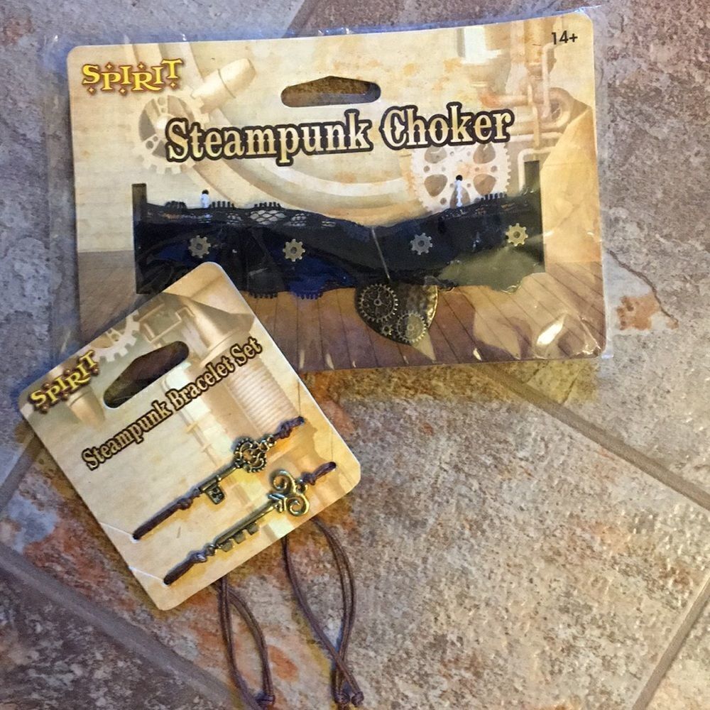 NWT Steampunk Jewelry Bundle 